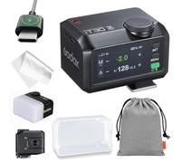 GODOX IT30PRO C Flash con diffusore, IT30 PRO C Mini flash, TTL HSS 1/8000s Flash, compatibile con Canon EOS R RP R5 R6 R7 R5 Mark II R6 Mark II 90D 750D M50 M3