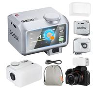 Godox iT30Pro-C iT30Pro C Mini Flash della Fotocamera con Diffusore Bianco Speedlite Camera Flash 560 Flash a Piena Potenza 2,4G Wireless Master & Receiver GN15 TTL 1/8000s para Canon DSLR(Argento)