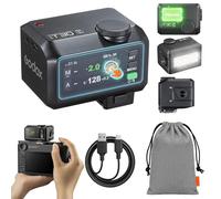 Godox iT30Pro L Flash TTL Mini per Leica, GN15 120g, Touchscreen 2.8", HSS 1/8000s, X Wireless 2.4GHz, Diffusore Integrato, USB-C, 560 Lampi per Fotografia
