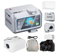 Godox iT30Pro-L iT30Pro L Mini Flash per Fotocamera con Diffusore Bianco Compatibile con Speedlite560 Potenza Wireless 2.4 GHz TTL Touchscreen per Fotocamere DSLR Leica(argento)