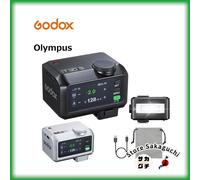 Godox iT30Pro O Compact TTL Flash per Olympus & Panasonic 2.4G X System Nero