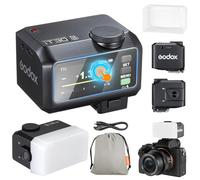 Godox iT30Pro-O iT30Pro O Mini Flash della Fotocamera con Diffusore Bianco Speedlite Camera Flash 560 Flash a Piena Potenza 2,4G Wireless Master&Receiver TTL 1/8000s para Olympus Panasonic DSLR(nero)