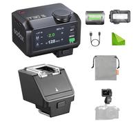 Godox iT30Pro O TTL Flash e TR TTL O Kit riser hot shoe, flash automatico e HSS, touch screen a colori, sollevamento di 30 mm, 0-90°, 560 flash, sistema X wireless 2,4 G, per OLM (nero)