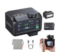 GODOX iT30Pro S TTL - Flash per fotocamera GN15, Speedlite 560, 1,5 s, tempo di ricarica 1/8000s HSS, diffusore integrato per fotocamere Sony, colore: Nero