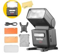 GODOX iT32 2.4G TTL Camera Flash with 7.4V/900mAh Lithium Battery Support Magnetic X5 Wireless Flash Trigger,Full-Color Touchscreen,Built-in Diffuser&Reflector,1.5s Recycle Time,510 Full Power Flashes