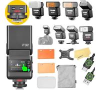 GODOX iT32 2.4G TTL Flash Fotocamera per Magnetico X5C TTL Wireless Trigger | per Canon Fotocamera Speedlite,7,4V/900mAh,Tempo di Riciclo 1,5s,510 Flashes a Piena Potenza