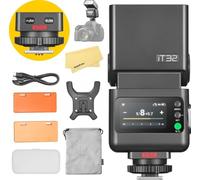 GODOX iT32 2.4G TTL Flash TTL Fotocamera per Magnetico X5 C con Trigger Flash Wireless per Canon Fotocamera Speedlite,Batteria al Litio 7,4V/900mAh,Tempo di Riciclo 1,5s,510 Flashes a Piena Potenza