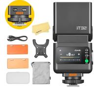 GODOX iT32 2.4G TTL Flash TTL Fotocamera per Magnetico X5 S con Trigger Flash Wireless per Sony Fotocamera Speedlite,Batteria al Litio 7,4V/900mAh,Tempo di Riciclo 1,5s,510 Flashes a Piena Potenza