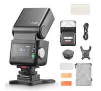 Godox iT32 con X5-C Camera Flash Kit per Canon, Hotshoe/Trigger magnetico rimovibile con TTL & HSS, Sincronizzazione Multi-Flash 2.4G, Batteria integrata, Touch Screen, con diffusore, Filtri