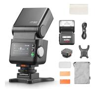 Godox iT32 con X5-S Camera Flash Kit per Sony, Hotshoe/Trigger magnetico rimovibile con TTL & HSS, Sincronizzazione Multi-Flash 2.4G, Batteria integrata, Touch Screen, con diffusore, Filtri