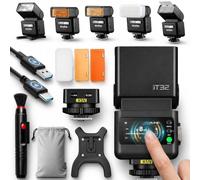 Godox iT32 TTL Flash con Trigger X5N per NIKON, Wireless 2.4GHz HSS 1/8000s