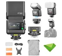 GODOX iT32 TTL Flash per fotocamera con trigger wireless X5N per Nikon, compatibile con la serie Godox X (X3/X3Pro/XPro/XProII/X2T), ricevitore integrato da 2,4 GHz, magnetico e riflettore/diffusore