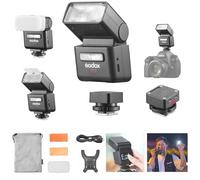 Godox IT32 TTL + X5L Flash per fotocamere Leica, Speedlight con schermo touch, wireless 2.4G, HSS, GN18, tempo di ricarica 1,5 s, lampada pilota a LED, flash per Leica SL1, SL2, M10, Q2
