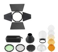 Godox Kit di accessori AK-R1 per flash a testa rotonda Godox V1, V1Pro, V100, U, AD100Pro, V1ProU e V100U