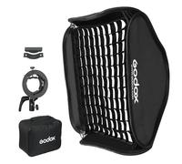 Godox Kit di Accessori per Flash da Studio con Softbox 80cm e Griglia Bowens, Supporto Flash S-Type e Borsa Portatile per Godox V1S, V1F,AD200Pro, V860II, TT685, AD400Pro,V1PRO-S,AD200,AD200PROII