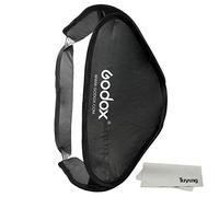 Godox - Kit di borse softbox da 80 x 80 cm, per fotocamera da studio Photogrpahy, compatibile con supporto Bowens Elinchrom (82 x 81 cm)