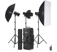 Godox Kit flash da studio (3x QT400IIIM + accessori)