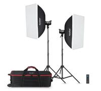 Godox Kit SL100BI - Kit di luci LED bicolore (2xSL100Bi + accessori)
