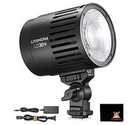 Godox LC30Bi Luce Video LED Due Colori 38W 3200K-6500K 0%-100% Regolazione Della Luminosità, CRI96 TLCI97, 11 Tipi Effetti Luce FX, Adatti per Trasmissioni Vivo, Brevi Video, Riprese All'Aperto