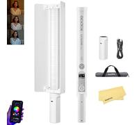 GODOX LC500R Mini LC500RMini 20W RGB Video Light Wand Illuminazione Portatile,LED Light Stick 2500-8500K con Barn Door,CRI 95+ TLCI 96+,360° Colori,15 Effetti di luce,Dimmerabile 0-100%&Controllo APP