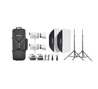Godox Litemons LA200R RGB LED Video Light 2 light kit