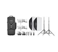 Godox Litemons LA300Bi Bi color LED Video Light 2 light kit