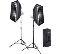 Godox Litemons LA300Bi Bi color LED Video Light 2 light kit