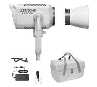 Godox Litemons LA600BI - Kit di luci video a LED bicolore con borsa per il trasporto, colore: Bianco