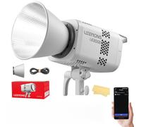 Godox Litemons LE200D Luce Video 63500 Lux/1m per StudioFotografia(Bianco) | 220W 5600K TLCI≈97 CRI≈96 Controllo Bluetooth 7 Effetti FX con Attacco Bowens