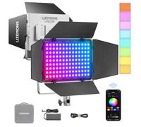 GODOX LITEMONS LP600R RGBW LED Video Light, CCT Bicolore Temperatura 1800K-10000K 60W Luce Pannello con Modalità HSI e Modalità GEL, 14 Effetti di Luce, Controllo APP di Supporto