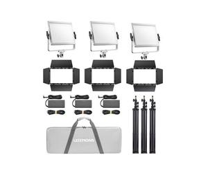 Godox Litemons Pannello luminoso a LED Kit di 3 luci LP400R RGB