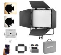 Godox LP400BI LED Video Light Panel, 36 W, dimmerabile, Bi-Color 2800 K-6500 K, CRI≥96 TLCI ≥96, con 11 modalità FX, supporto APP per gaming, streaming zoom, studio fotografico, registrazione video