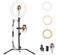Godox LR120 12 "Anello luminoso a LED con supporto per smartphone