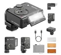 Godox Lux Junior II S Retro TTL Flash Speedlite per fotocamera Sony | 2,4 GHz wireless, doppio asse, sincronizzazione ad alta velocità 1/8000s, 400 full-power, compatibile con Sony ZV-E1, a7III