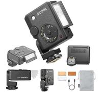 Godox Lux Junior II TTL Flash per Sony Retro Flash HSS 1/8000s | 400 flash, GN18, tempo di riciclaggio di 1,5s, ricevitore 2.4G X, base 0°-180°, rimbalzo da 30° a 90°