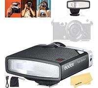 Godox Lux Junior Retro Flash Della Fotocamera per Canon Sony Nikon Fujifilm Olympus,GN12 6000K±200K CCT,Flash Automatico e Manuale 1/1-1/64 Potenza,per Fotocamera Digitale Fotocamera Pellicola