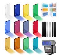 Godox MA02 Kit Di Accessori Magnetici Per IT32 E Lux Junior II S TTL | Compatibile anche con iT30Pro tramite piastre metalliche, con diffusore, filtri CTO/CTB e accessori flash magnetici creativi