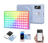 GODOX MA5R - Luce magnetica Full Colour RGB Video Light, 1800 K-10000 K, 14 effetti pre-programmati, per selfie DSLR Camera (blu)