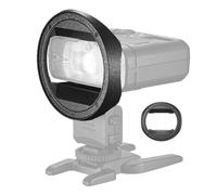 GODOX MF-CB Anello adattatore rotondo per flash macro MF12, compatibile con il kit di accessori AK-R1 e Godox MF-T76, consente il montaggio di modificatori di luce a testa rotonda