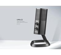 GODOX Microfono a condensatore cardioide USB da gioco per PC/laptop/telefono/PS4/5, controllo del guadagno del microfono, uscita cuffie e controllo del volume, per streaming, podcast, Twitch, YouTube
