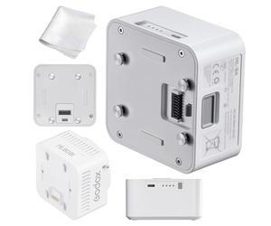 Godox ML-BA Modulo batteria per proiettori video LED Godox ML80Bi ML150Bi alimentatore portatile fino a 100 W per uso mobile foto e video