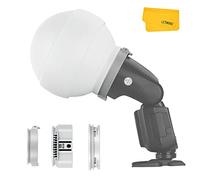 Godox ML-CD15 Diffusion Dome w/3 adattatori, diffusore di luce flash, adatto per Godox V1 Pro V1 AD100 Pro AD200Pro AD300Pro AD400Pro V860III V860II V850III TT685II TT600 TT600S AD200 ML60II Bi ML30