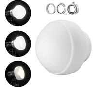 GODOX ML-CD15 Kit Cupola di Diffusione per ML30 MLBI ML60 ML60BI TT600 TT685S TT685 V860II TT520II V1S V1C V1N V1F V1O V860III-S TT685S AD100PRO AD200PRO AD300PRO AD400PRO (include 3 adattatori)