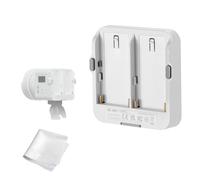 Godox ML-NPA NP-F - Piastra adattatore batteria per luci video a LED bicolore ML80Bi e ML150Bi, consente una doppia alimentazione a batteria NP-F970 per un funzionamento stabile e senza cavi in studio