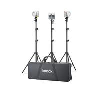 Godox ML100BI KIT 3 luci LED - con Impugnatura V-Mount