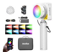 Godox ML100R Luce video LED COB, lampada a colori da 110W con custodia per il trasporto della batteria, 1800K-10000K, CRI97+/TLCI98+, 14 effetti speciali COB Luce video per fotografia in studio