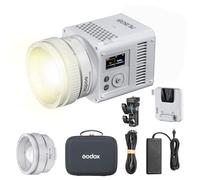 Godox ML150Bi LED Video Luce Bi-colore 2800K-6500K, 11 modalità FX 61.054 Lux @1m CRI 96 Supporta controllo APP, NFC, DMX