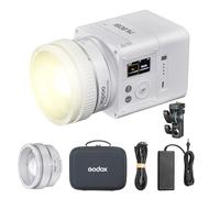 GODOX ML80BI - Luce video a LED con batteria, BI-Color 2800K-6500K, portatile, portatile, mini luce a LED per foto, CRI 96+ TLCI 97+, 29600Lux@1m, supporto NFC e app, per fotografi, registi, studi