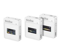 Godox MoveLink II M2 Wireless Microfono Lavalier System con 2 trasmettitori e 1