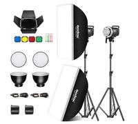GODOX MS300V Flash Kit per riprese in studio, video e ritratto con supporto luce softbox